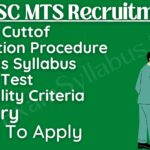 SSC MTS Full Syllabus