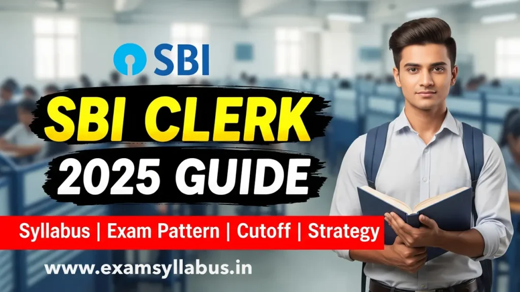 SBI Clerk Syllabus